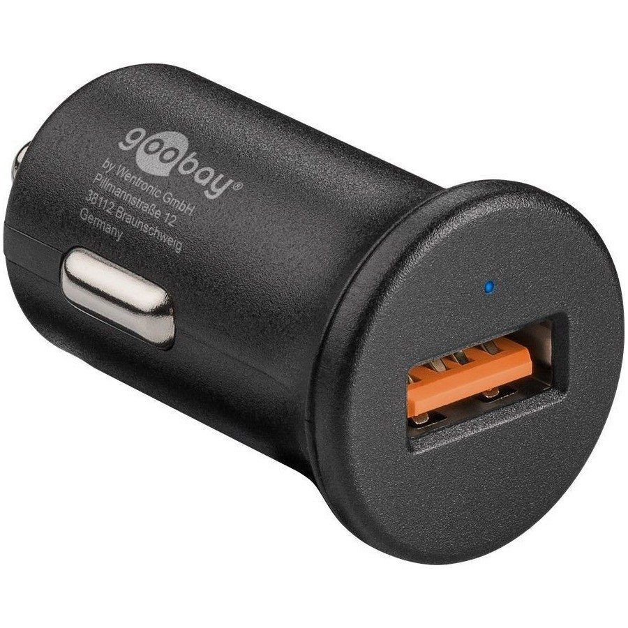 Ładowarka samochodowa USB GOOBAY 45162 3A Quick Charge QC3.0 fast charger Ładowarka samochodowa USB GOOBAY 45162 3A Quick Charge QC3.0 fast charger