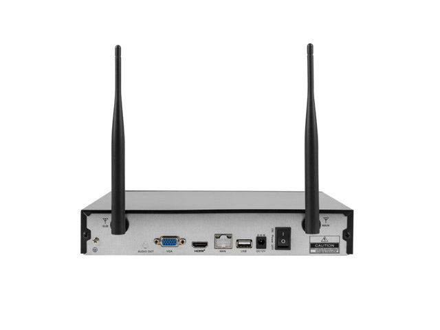 Zestaw Do Monitoringu Rejestrator Nvr 4 Kanałowy Wifi + 4 kamery IP Wifi 2mp z Akcesoriami Lanberg