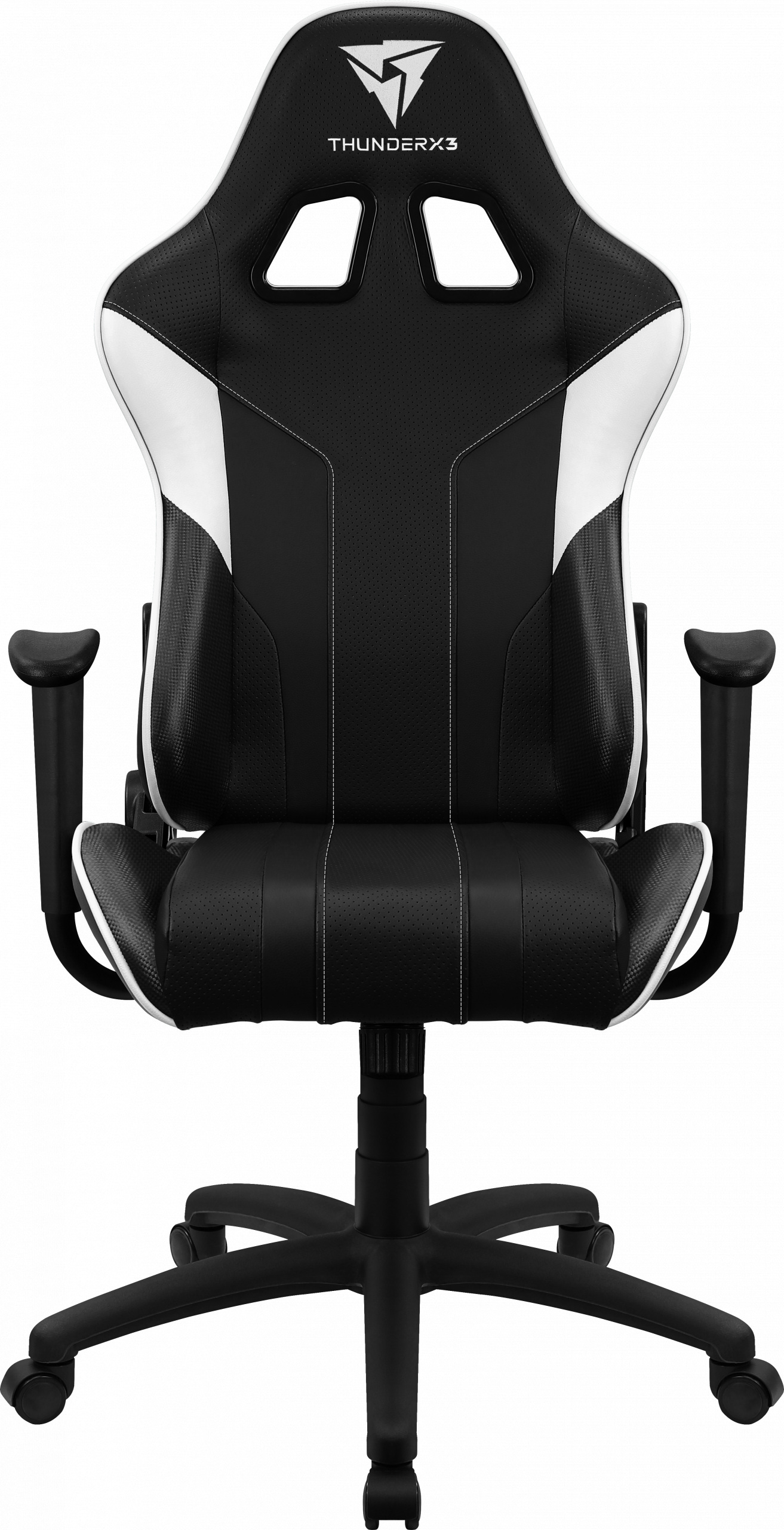 Fotel Aerocool ThunderX3 EC3 czarno-biały