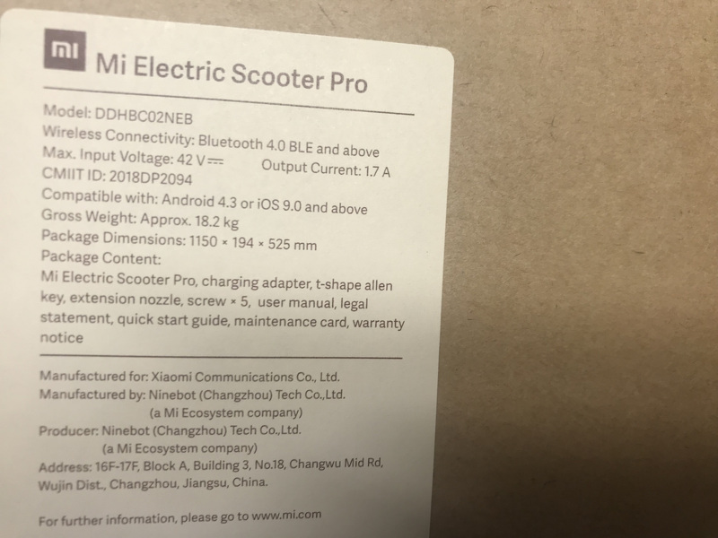 Zdjęcie produktu: Hulajnoga elektryczna Xiaomi MiJia Electric Scooter M365 PRO Black Polska Dystrybucja