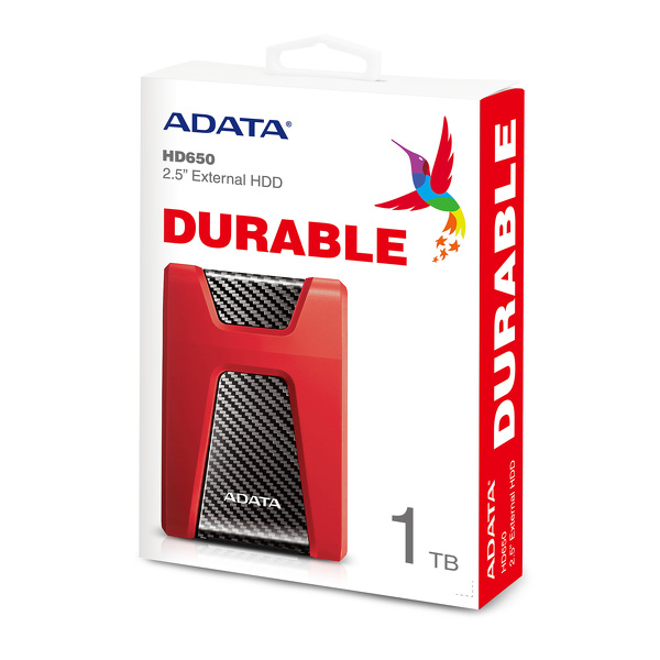 Zdjęcie produktu: ADATA HD650 1 TB (AHD650-1TU31-CRD)