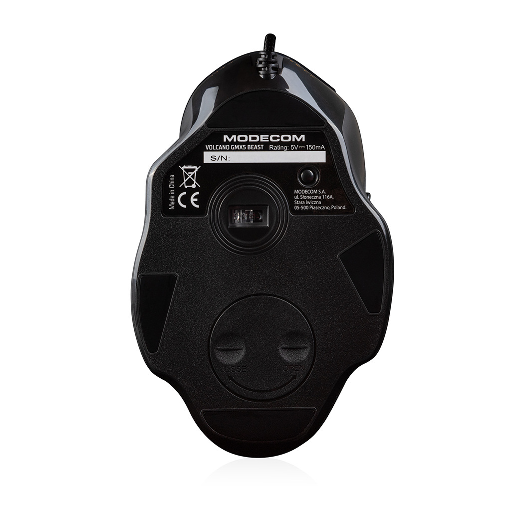 Mysz Modecom Optyczna Volcano M-MC-GMX5-BEAST-100 Mysz Modecom Optyczna Volcano M-MC-GMX5-BEAST-100