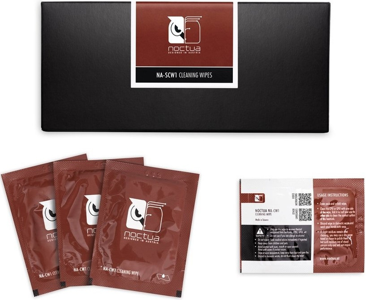 Zdjęcie produktu: Noctua NA SCW1 Chusteczki czyszczące