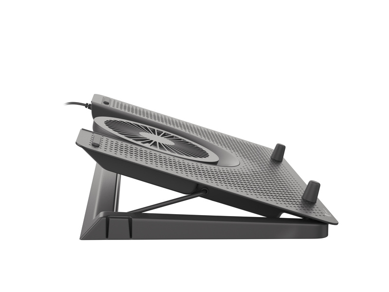 Zdjęcie produktu: Podstawka pod laptop Genesis OXID 550 15.6 - 17.3”, podświetlana z 5 wentylatorami (NHG-1411)