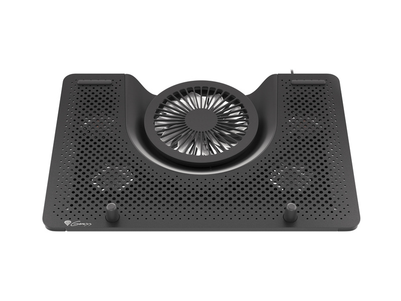 Zdjęcie produktu: Podstawka pod laptop Genesis OXID 550 15.6 - 17.3”, podświetlana z 5 wentylatorami (NHG-1411)