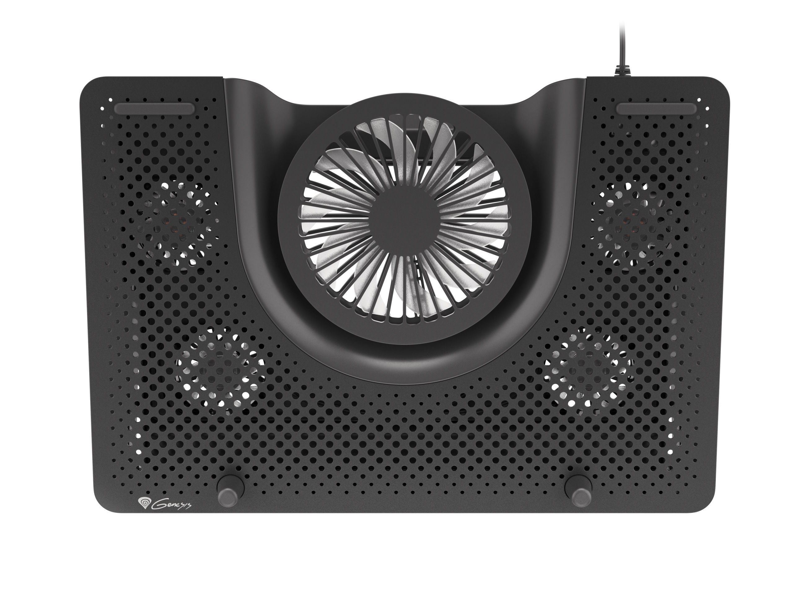 Podstawka pod laptop Genesis OXID 550 15.6 - 17.3”, podświetlana z 5 wentylatorami (NHG-1411)