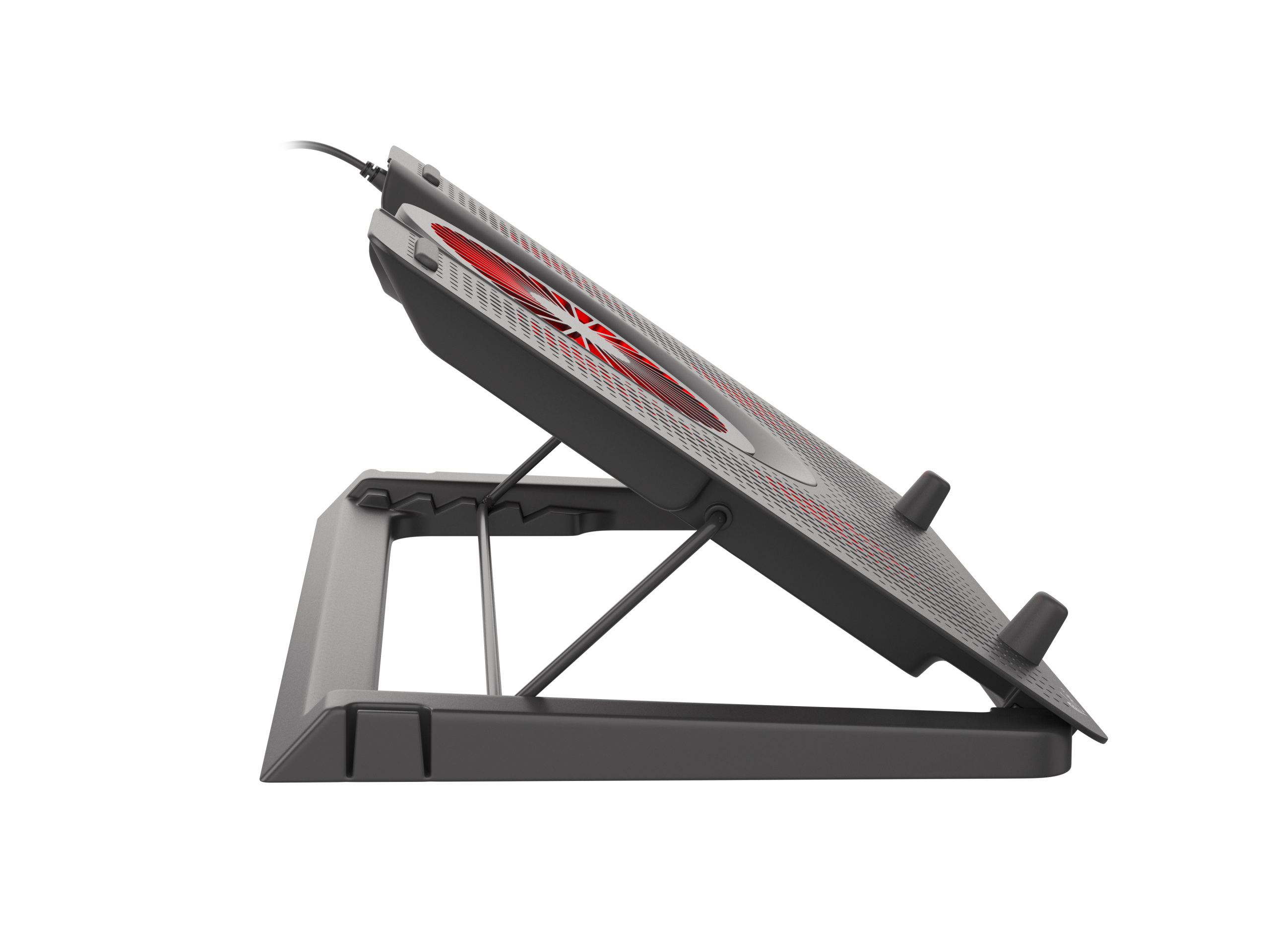 Podstawka pod laptop Genesis OXID 550 15.6 - 17.3”, podświetlana z 5 wentylatorami (NHG-1411)