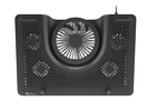 Miniatura zdjęcia: Podstawka pod laptop Genesis OXID 550 15.6 - 17.3”, podświetlana z 5 wentylatorami (NHG-1411)