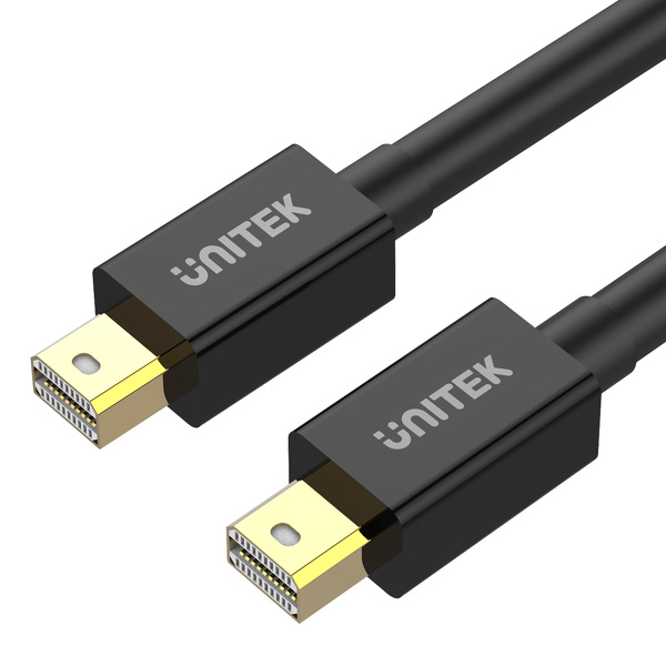 Zdjęcie produktu: Unitek Przewód miniDisplayport/miniDisplay M/M 2M (Y-C613BK) Zdjęcie produktu: Unitek Przewód miniDisplayport/miniDisplay M/M 2M (Y-C613BK)