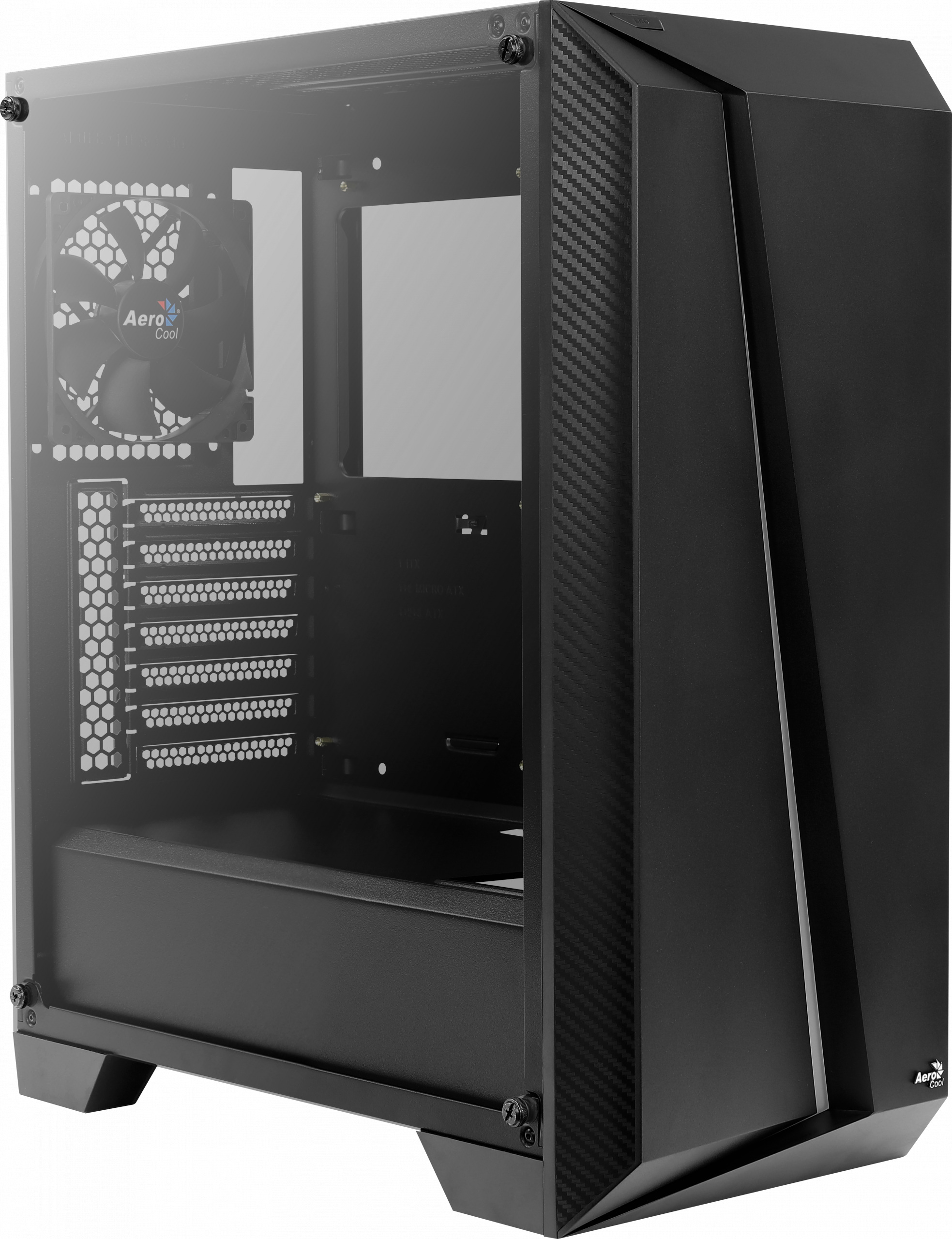 Obudowa do komputera Aerocool Cylon Pro Black Glass RGB