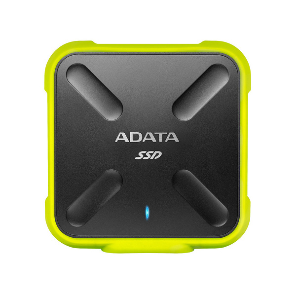 Zdjęcie produktu: Dysk przenośny ADATA SSD External SD700 512GB USB3.1 Durable Żółty Zdjęcie produktu: Dysk przenośny ADATA SSD External SD700 512GB USB3.1 Durable Żółty