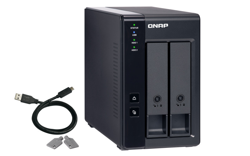 QNAP TR-002 2-wnękowa obudowa rozszerzająca RAID z USB