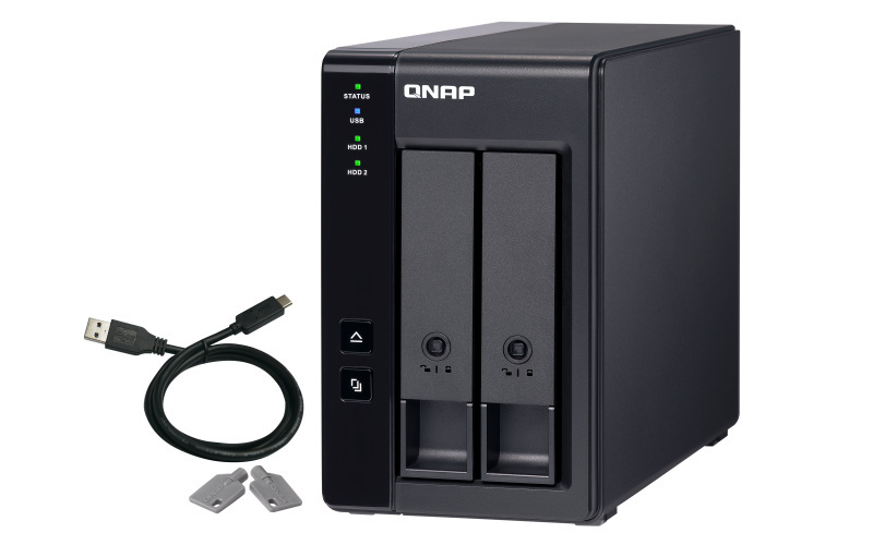 QNAP TR-002 2-wnękowa obudowa rozszerzająca RAID z USB
