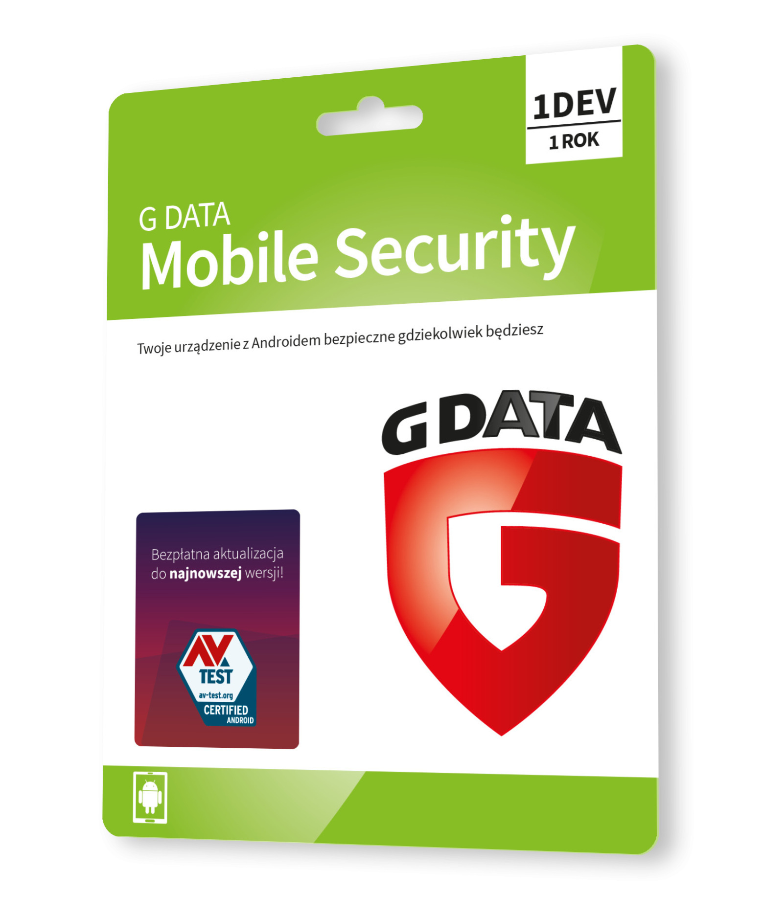 G Data Mobile Security Android 1 urządzenie/ 1 rok