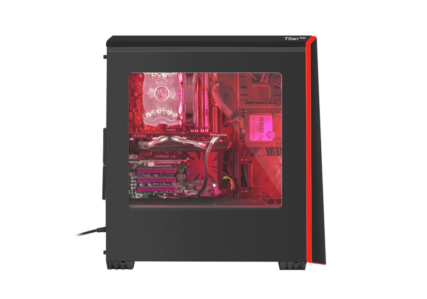 Zdjęcie produktu: Obudowa do komputera Genesis Titan 700 Red LED (NPC-1124)