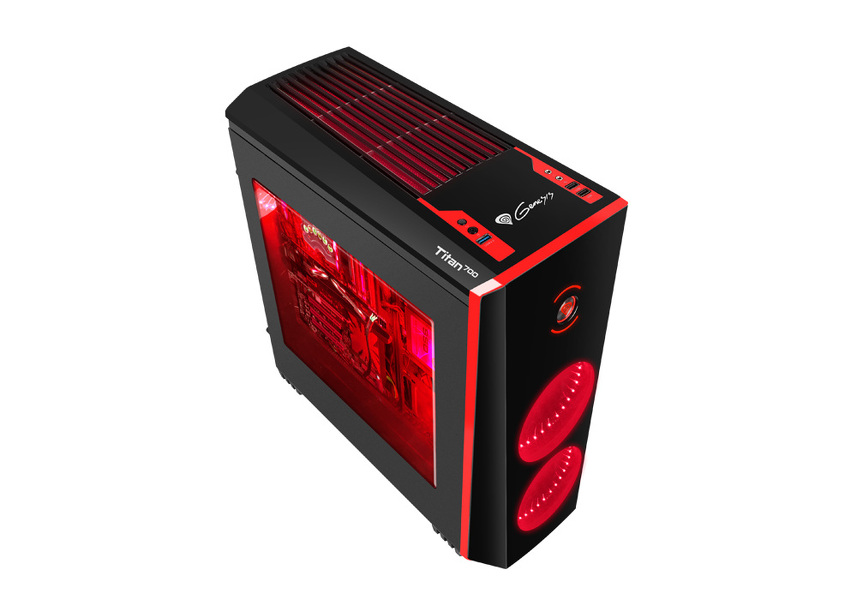 Zdjęcie produktu: Obudowa do komputera Genesis Titan 700 Red LED (NPC-1124)