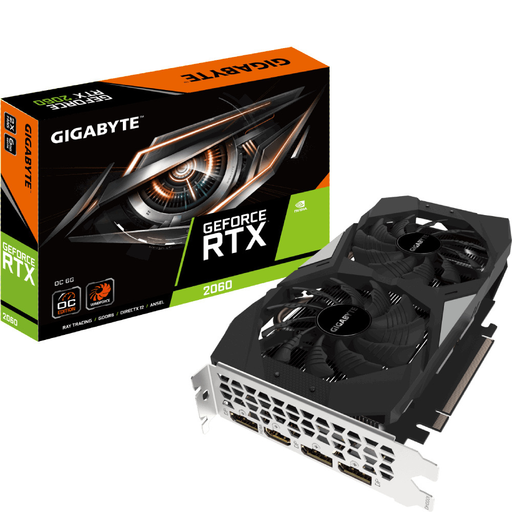 Gigabyte GeForce RTX 2060 OC 6GB GDDR6 (GV-N2060OC-6GD 2.0)