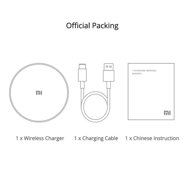 Zdjęcie produktu: Xiaomi Mi Wireless Charging Pad Global Black