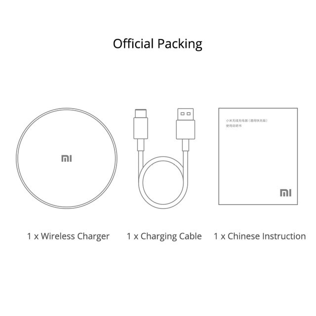 Xiaomi Mi Wireless Charging Pad Global Black