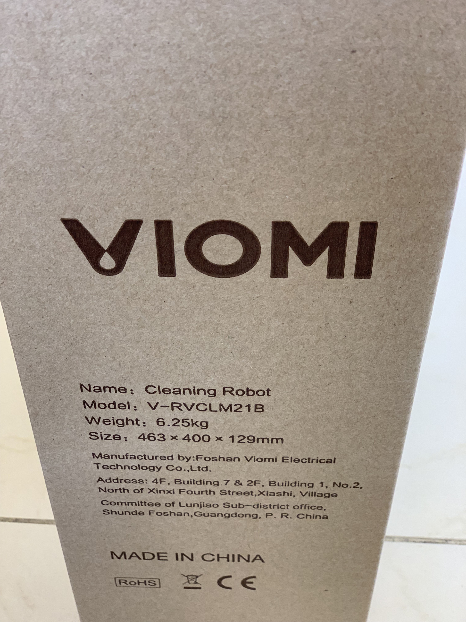 Odkurzacz Viomi V2 Robot Vacuum Cleaner Black V-RVCLM21B Polska Dystrybucja