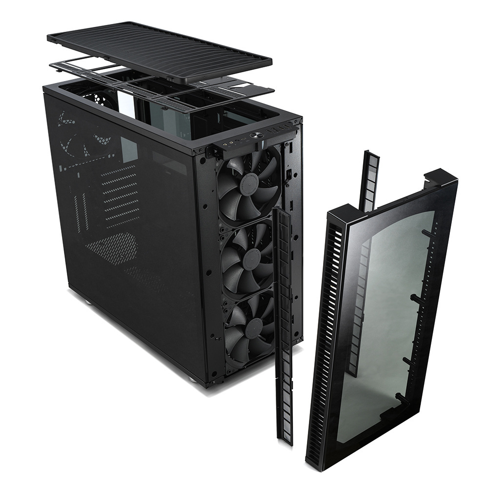 Obudowa do komputera Fractal Design Define S2 Vision Blackout Tempered Glass (FD-CA-DEF-S2V-BKO-TGD)