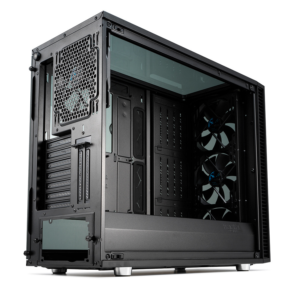 Obudowa do komputera Fractal Design Define S2 Vision Blackout Tempered Glass (FD-CA-DEF-S2V-BKO-TGD)