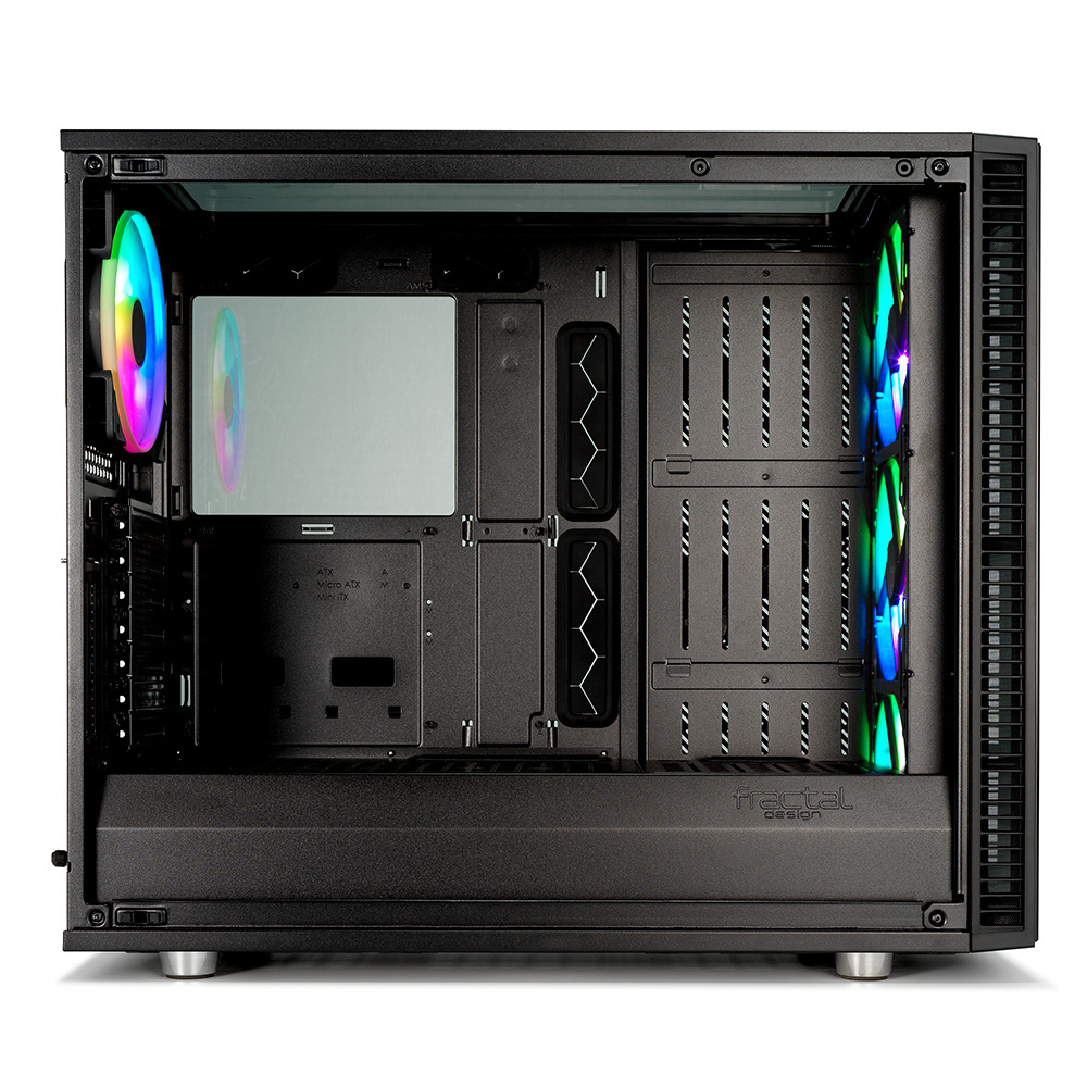 Obudowa do komputera Fractal Design Define S2 Vision RGB Tempered Glass (FD-CA-DEF-S2V-RGB-BKO-TGD) po zwrocie Obudowa do komputera Fractal Design Define S2 Vision RGB Tempered Glass (FD-CA-DEF-S2V-RGB-BKO-TGD) po zwrocie