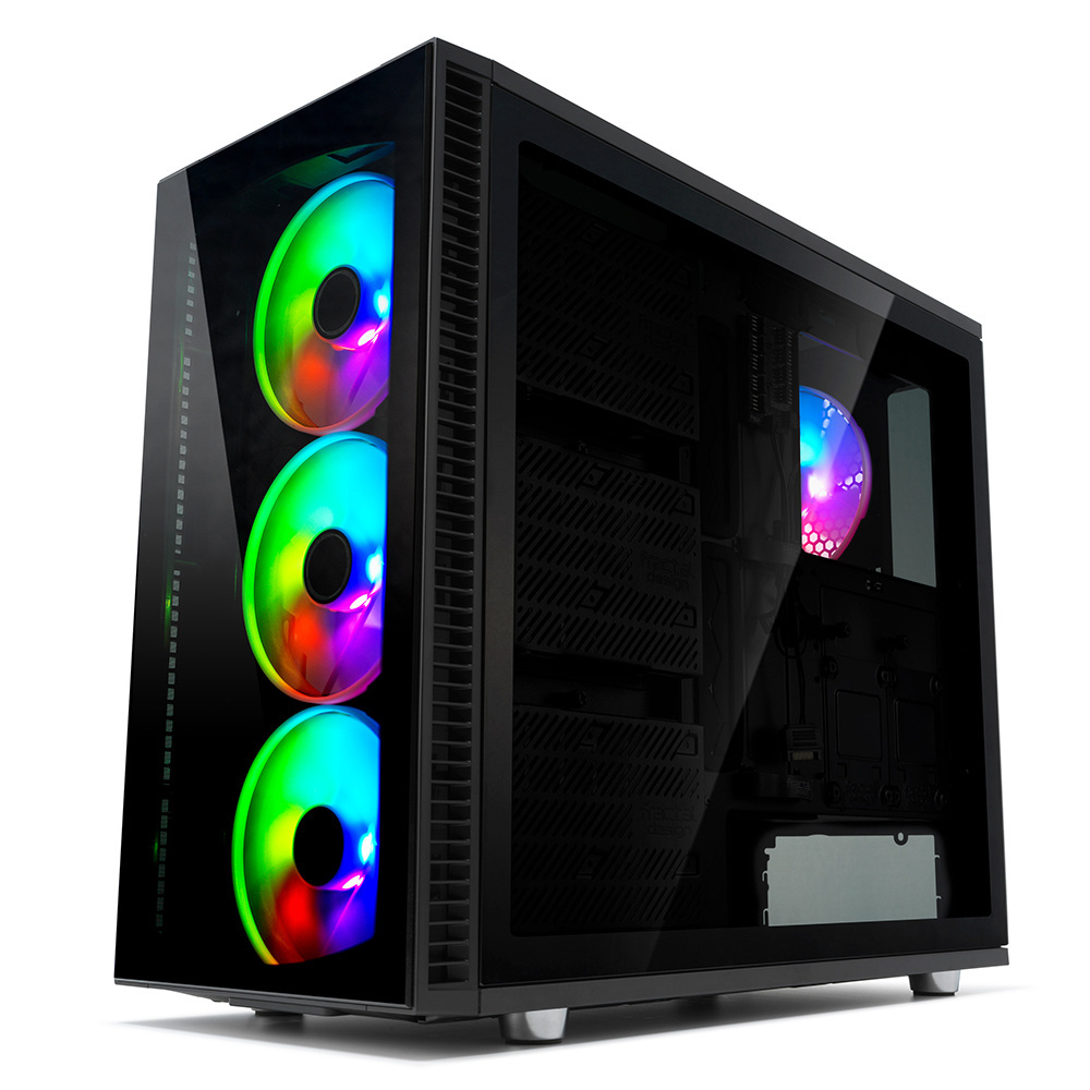 Obudowa do komputera Fractal Design Define S2 Vision RGB Tempered Glass (FD-CA-DEF-S2V-RGB-BKO-TGD) po zwrocie Obudowa do komputera Fractal Design Define S2 Vision RGB Tempered Glass (FD-CA-DEF-S2V-RGB-BKO-TGD) po zwrocie
