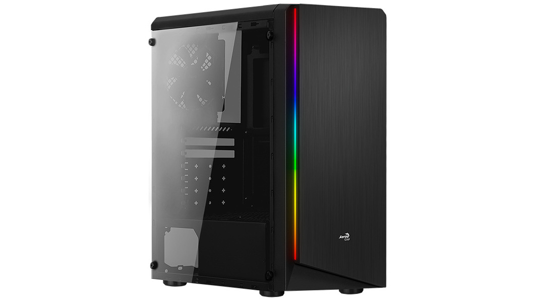 Zdjęcie produktu: Obudowa do komputera Aerocool PGS Rift Black RGB Zdjęcie produktu: Obudowa do komputera Aerocool PGS Rift Black RGB