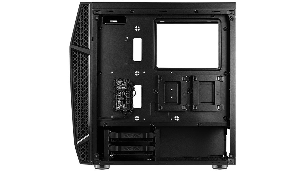 Zdjęcie produktu: Obudowa do komputera Aerocool KLAW Black Glass RGB Zdjęcie produktu: Obudowa do komputera Aerocool KLAW Black Glass RGB