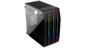 Miniatura zdjęcia: Obudowa do komputera Aerocool KLAW Black Glass RGB Miniatura zdjęcia: Obudowa do komputera Aerocool KLAW Black Glass RGB