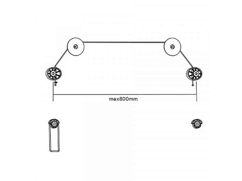 Zdjęcie produktu: Uchwyt do telewizora Maclean, max. VESA 800x800 37-70