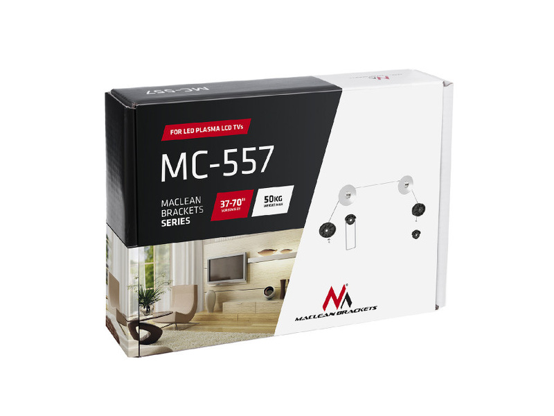 Zdjęcie produktu: Uchwyt do telewizora Maclean, max. VESA 800x800 37-70