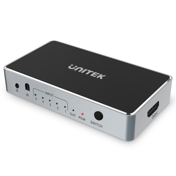 Zdjęcie produktu: Unitek switch / przełącznik sygnału HDMI 5 in - 1out (V1110A)