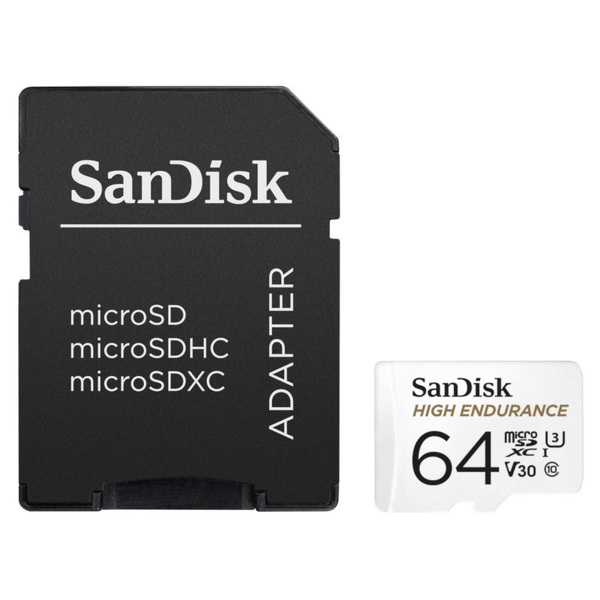 Zdjęcie produktu: SanDisk High Endurance microSDXC 64GB SDSQQNR-064G-GN6IA Zdjęcie produktu: SanDisk High Endurance microSDXC 64GB SDSQQNR-064G-GN6IA