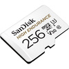 Miniatura zdjęcia: Karta SanDisk High Endurance 256GB 100/40 MB/s V30+  Adapte