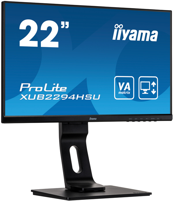 Zdjęcie produktu: iiyama ProLite XUB2294HSU-B1 22" FHD VA 75Hz 4ms PIVOT - z gwarancją iiyama 3 lata - zero martwych pikseli 30 dni