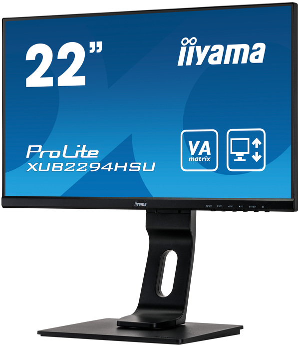Zdjęcie produktu: iiyama ProLite XUB2294HSU-B1 22" FHD VA 75Hz 4ms PIVOT - z gwarancją iiyama 3 lata - zero martwych pikseli 30 dni