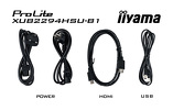 Miniatura zdjęcia: iiyama ProLite XUB2294HSU-B1 22" FHD VA 75Hz 4ms PIVOT - z gwarancją iiyama 3 lata - zero martwych pikseli 30 dni