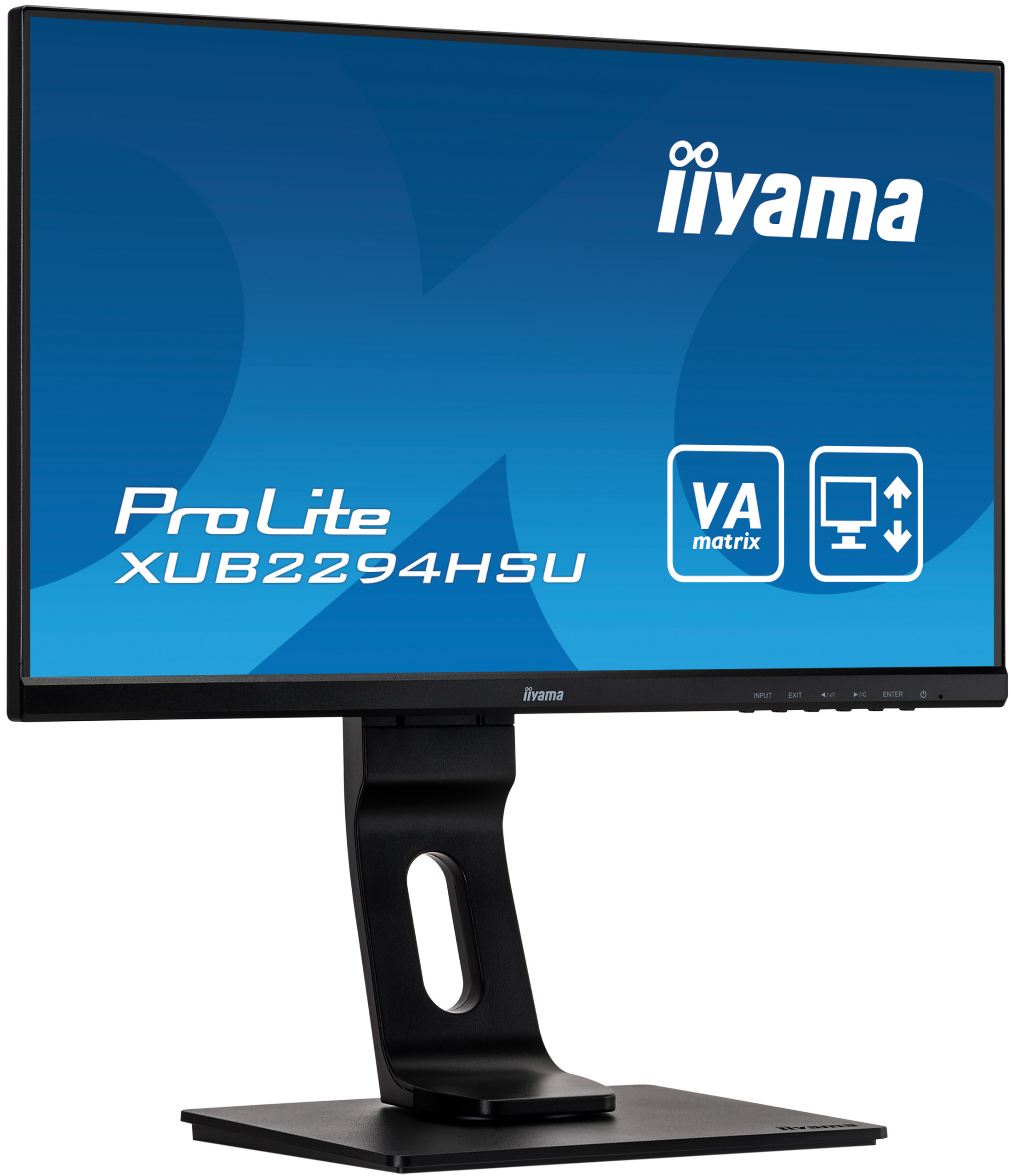iiyama ProLite XUB2294HSU-B1 22" FHD VA 75Hz 4ms PIVOT - z gwarancją iiyama 3 lata - zero martwych pikseli 30 dni
