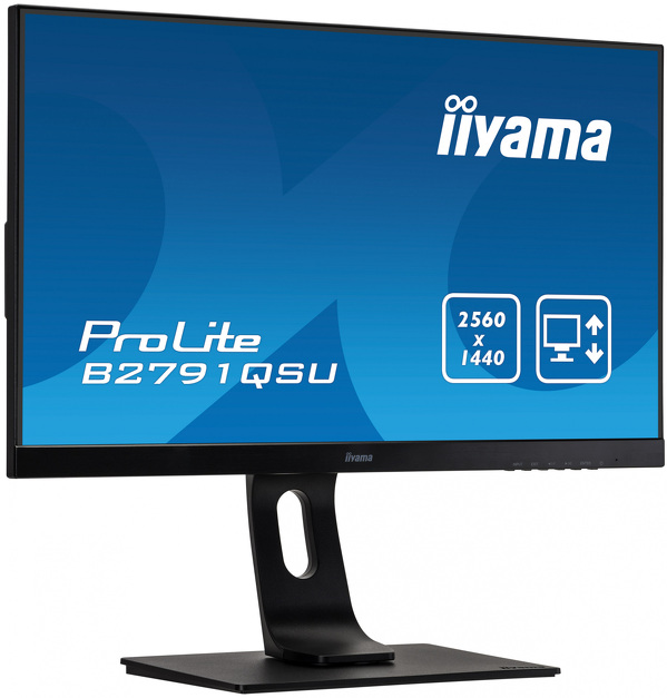 Zdjęcie produktu: iiyama ProLite B2791QSU-B1 27" WQHD TN 75Hz 1ms PIVOT - z gwarancją iiyama 3 lata - zero martwych pikseli 30 dni