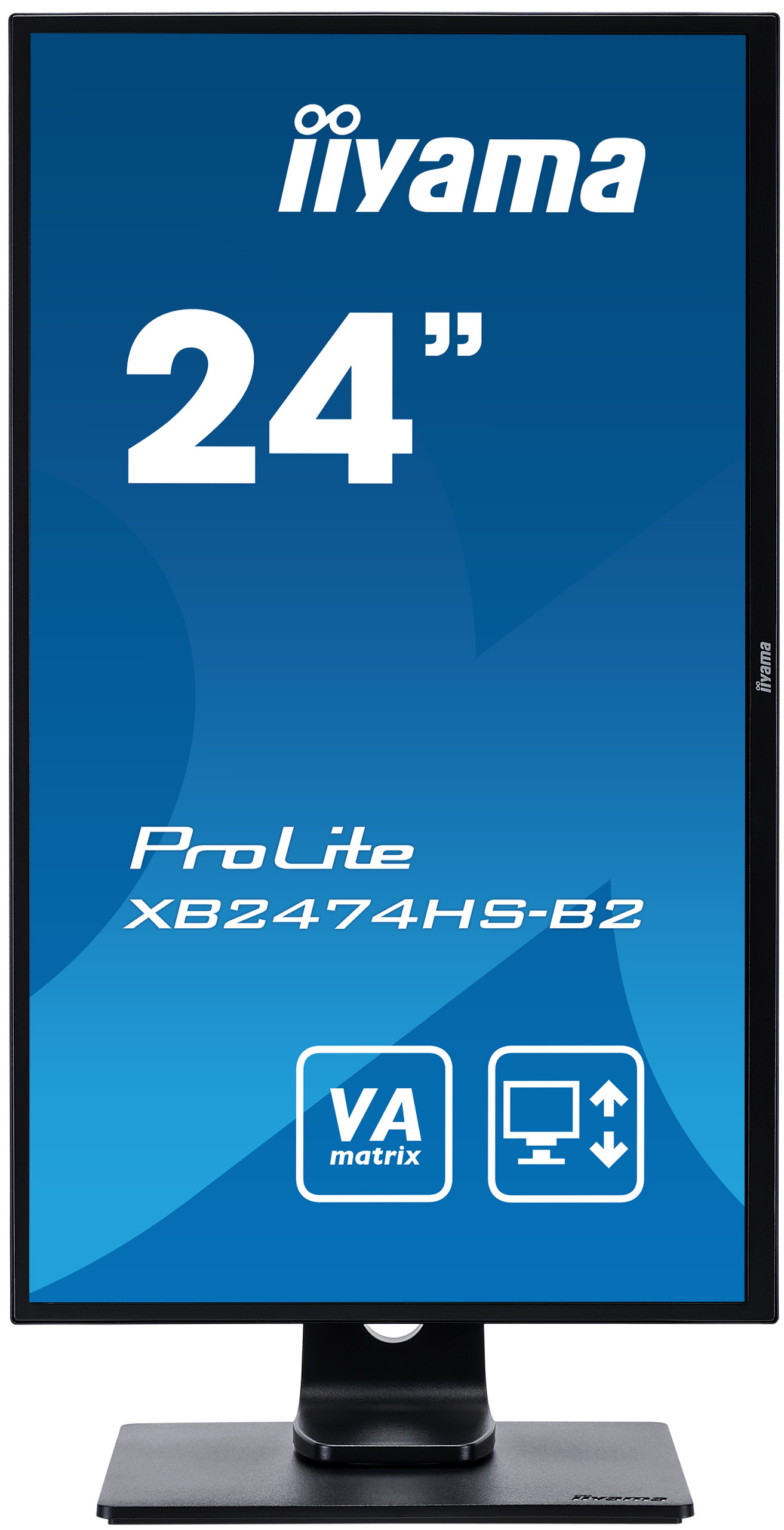 iiyama ProLite XB2474HS-B2 23.6" FHD VA 4ms PIVOT - z gwarancją iiyama 3 lata