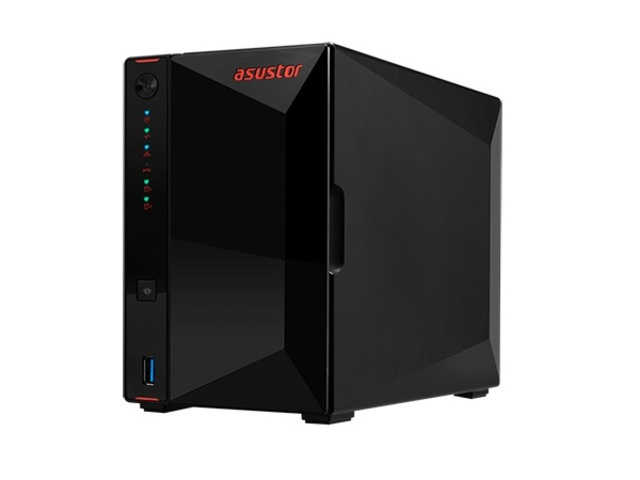Serwer plików Asustor NIMBUSTOR 2 AS5202T 2-bay, Intel Celeron J4005 Dwurdzeniowy 2.0GHz, 2GB RAM DDR4. 2x2.5 GbE LAN, 3x USB 3.2. HDMI 2.0a Serwer plików Asustor NIMBUSTOR 2 AS5202T 2-bay, Intel Celeron J4005 Dwurdzeniowy 2.0GHz, 2GB RAM DDR4. 2x2.5 GbE LAN, 3x USB 3.2. HDMI 2.0a