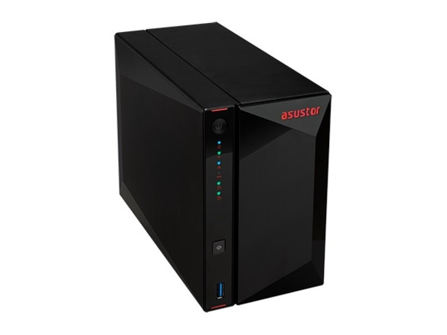 Serwer plików Asustor NIMBUSTOR 2 AS5202T 2-bay, Intel Celeron J4005 Dwurdzeniowy 2.0GHz, 2GB RAM DDR4. 2x2.5 GbE LAN, 3x USB 3.2. HDMI 2.0a Serwer plików Asustor NIMBUSTOR 2 AS5202T 2-bay, Intel Celeron J4005 Dwurdzeniowy 2.0GHz, 2GB RAM DDR4. 2x2.5 GbE LAN, 3x USB 3.2. HDMI 2.0a