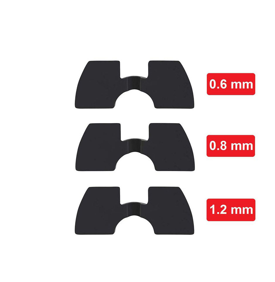 Komplet trzech podkładek tłumiacych wibracje na kierownicę dla Xiaomi MiJia Electric Scooter M365