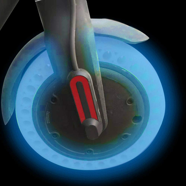 Zdjęcie produktu: Opona fluorescencyjna, niebieska, bezdętkowa dla Xiaomi MiJia Electric Scooter M365 i PRO