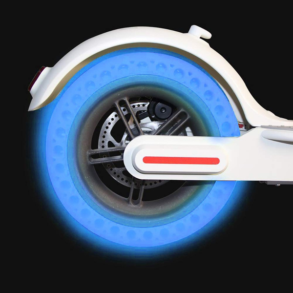 Zdjęcie produktu: Opona fluorescencyjna, niebieska, bezdętkowa dla Xiaomi MiJia Electric Scooter M365 i PRO
