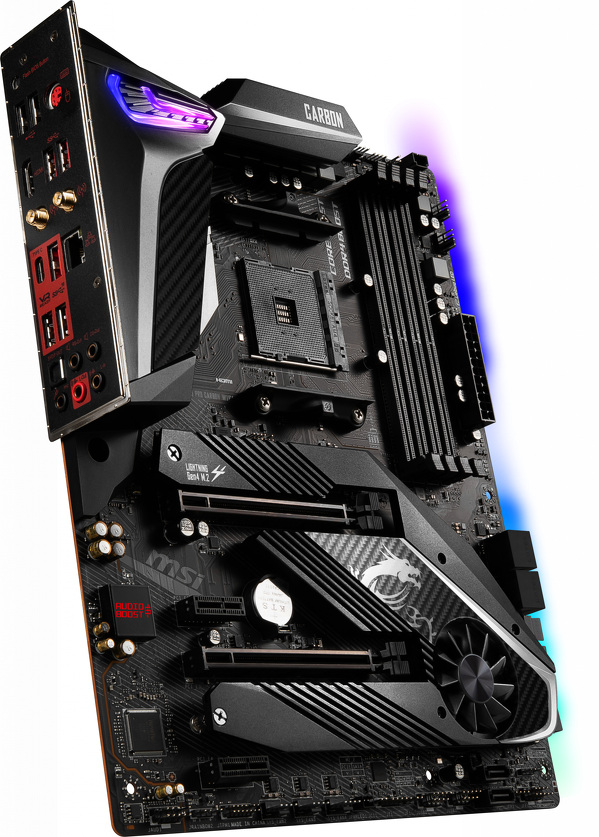 Zdjęcie produktu: Płyta główna MSI MPG X570 GAMING PRO CARBON WIFI AM4 Zdjęcie produktu: Płyta główna MSI MPG X570 GAMING PRO CARBON WIFI AM4