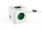 Miniatura zdjęcia: Listwa zasilająca PowerCube Extended USB 1,5 m GREEN