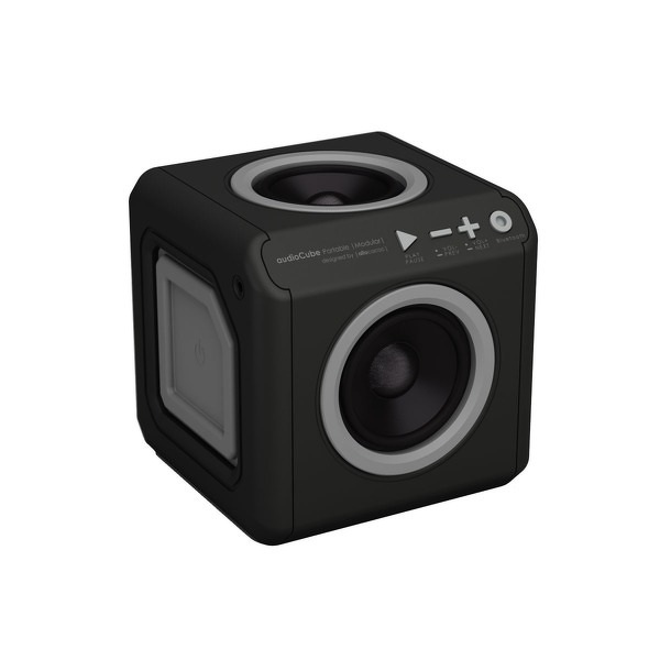 Zdjęcie produktu: Głośnik bezprzewodowy Bluetooth 4.0 AudioCube Modular Portable BLACK 40W - czarny (10493bk/EUAPML)